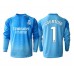 Real Madrid Thibaut Courtois #1 Keeper Hjemmedrakt 2025-26 Lange ermer